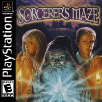 Sorcerer's Maze Playstation  box art